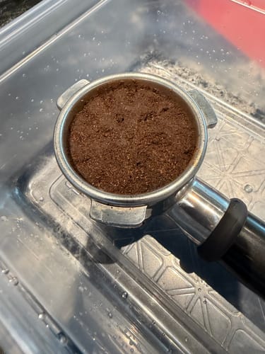 Customer photo review of High Diffusion Espresso Shower Screen - Breville