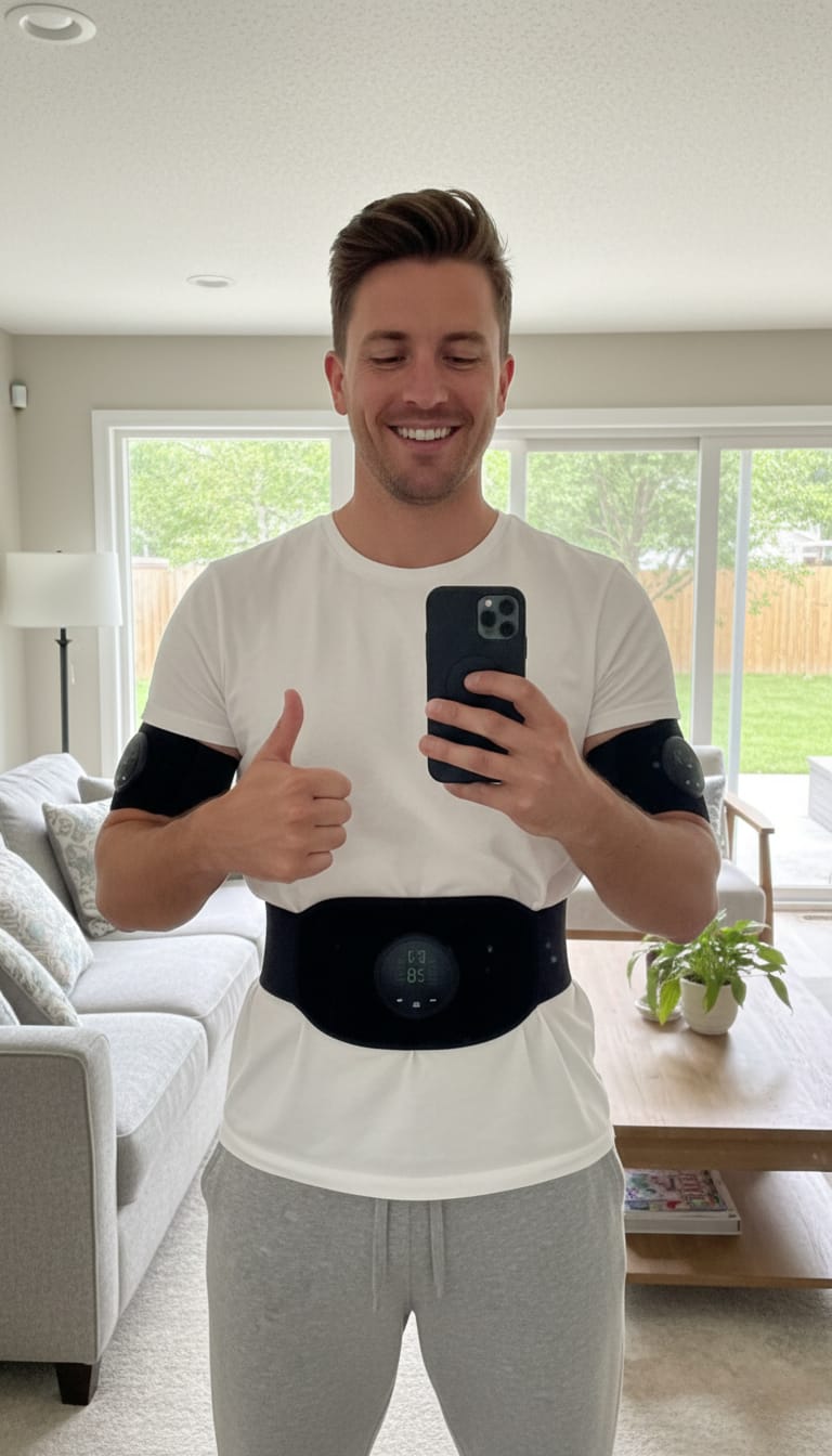 Customer photo review of ULTRA MUSCLE STIMULATOR