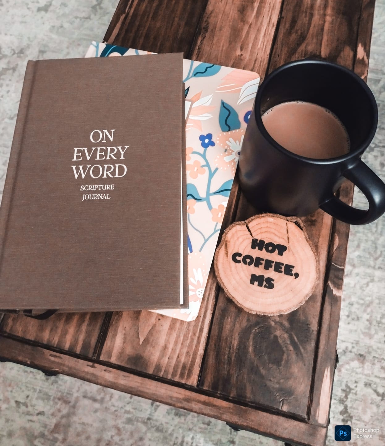 Customer photo review of On Every Word Scripture Journal 2026