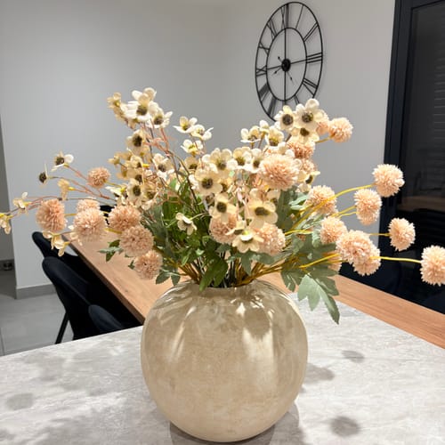 Customer photo review of Terra vase - Beige