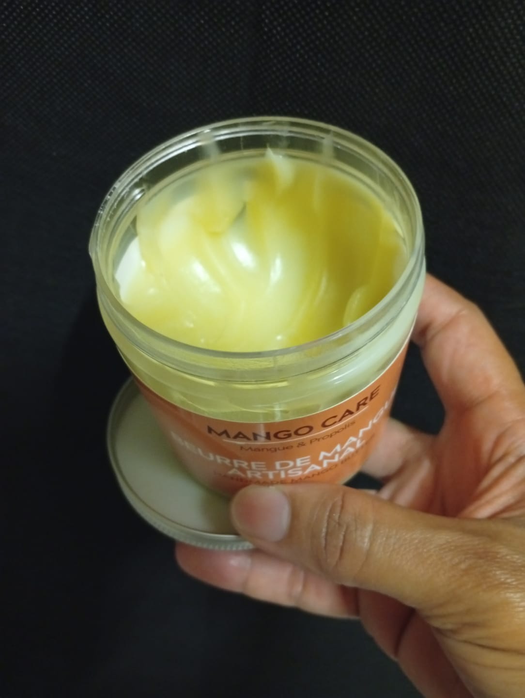 Customer photo review of Beurre de mangue artisanal CARE