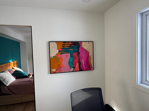 Customer review photo for COLORFUL PAINTING #CA152
