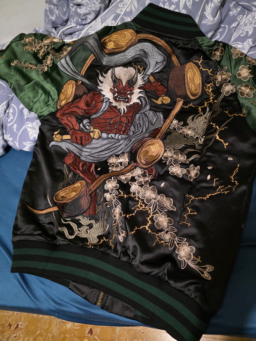 Customer photo review of Raijin & Fujin Sukajan Souvenir Jacket