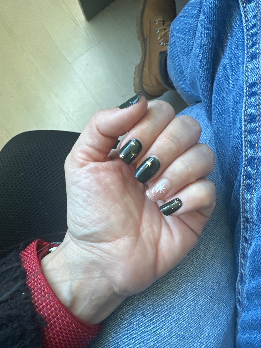 Customer photo review of Infinite Glow Jel Tırnak Seti - #KışaVeda