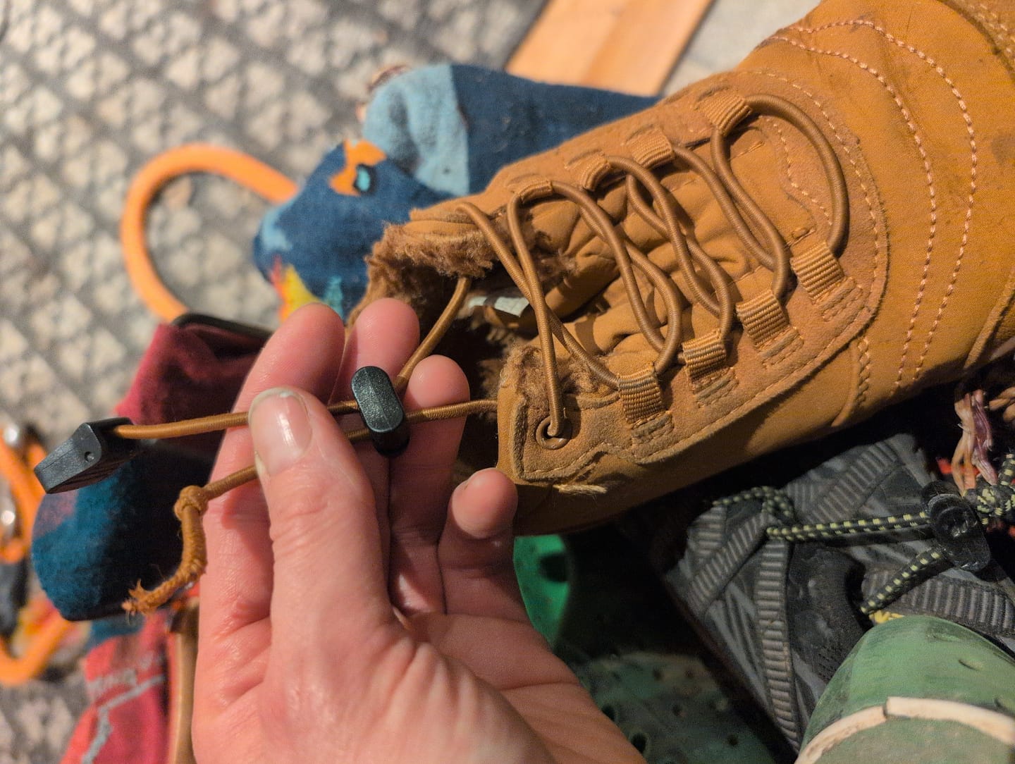 Customer photo review of Kid's Will II - Winter Barefoot Shoes
