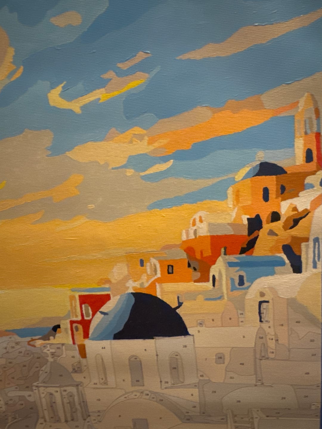 Customer photo review of Santorini Sunsets