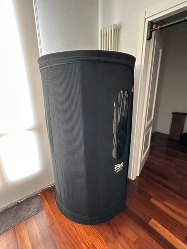 Customer photo review of The Sauna Pod