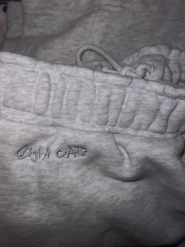 Customer photo review of Straight Leg Sweatpants