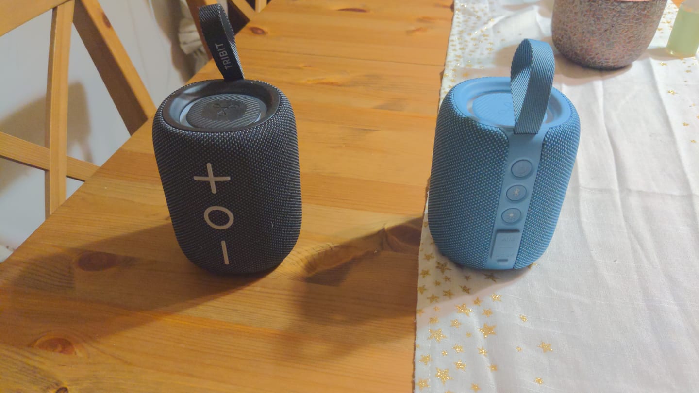 Customer photo review of TRIBIT StormBox Mini+ Portable Bluetooth Speaker