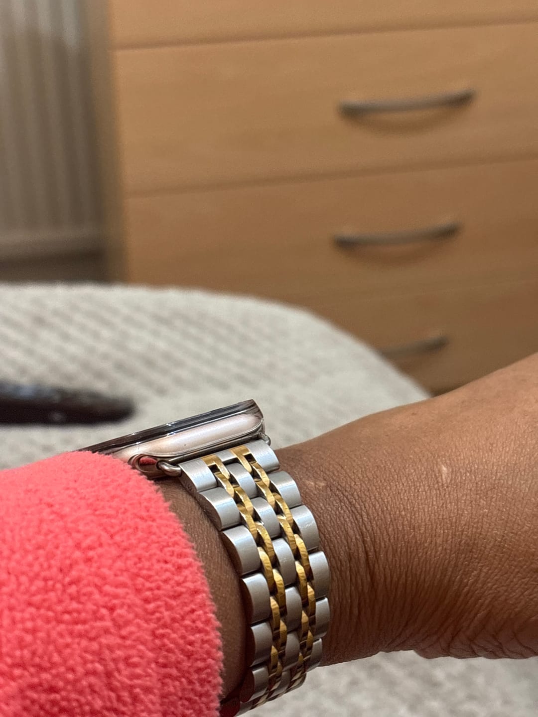 Customer photo review of Themis Stainless Band
