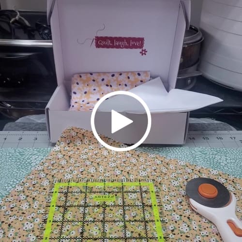 Customer video review of Mrs Quilty Subscription Box 2
