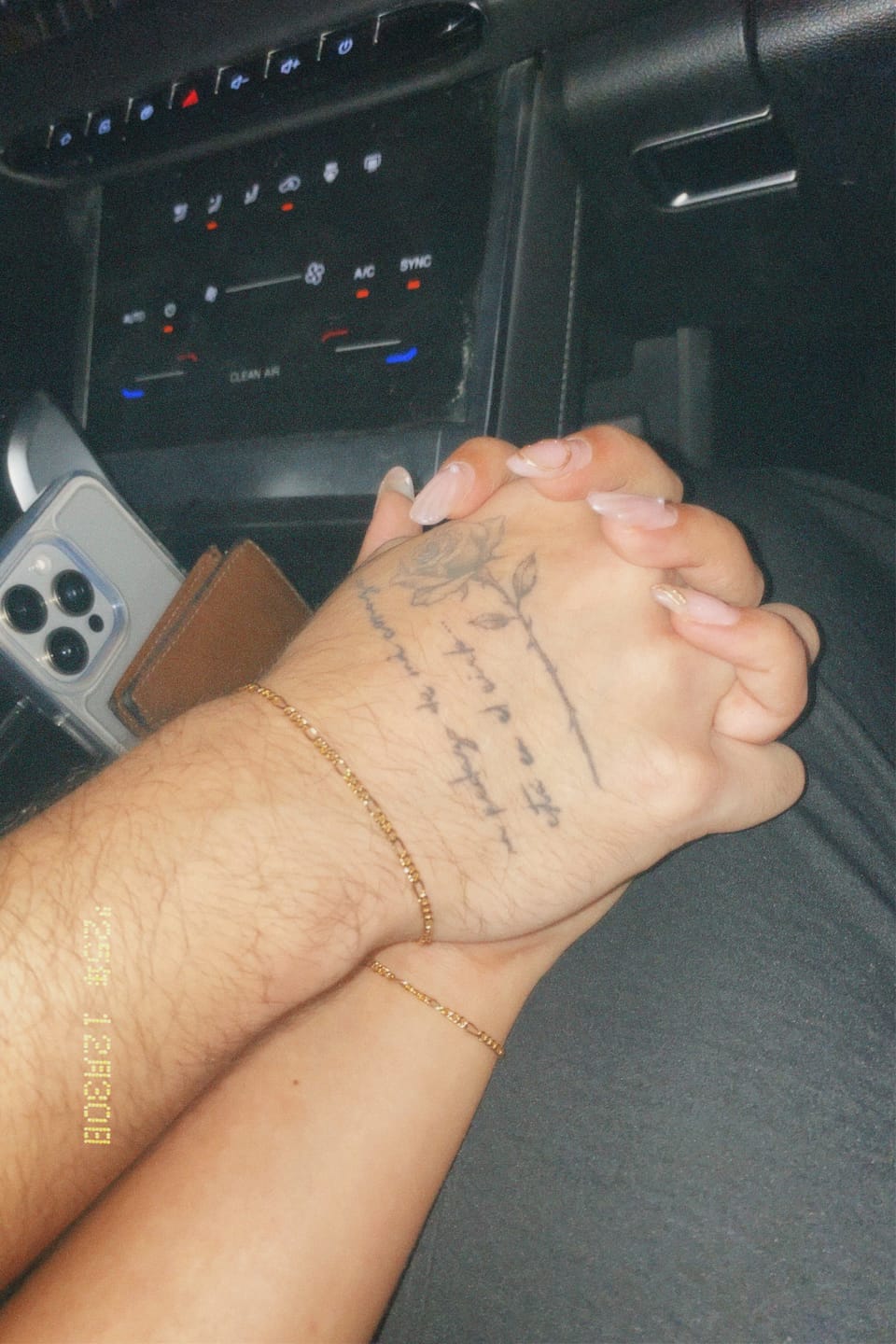 Customer photo review of Pulseras Figaro en Oro laminado 18k Para Pareja