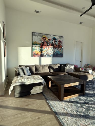 Customer review photo for Contemporary Horse Art #HA021