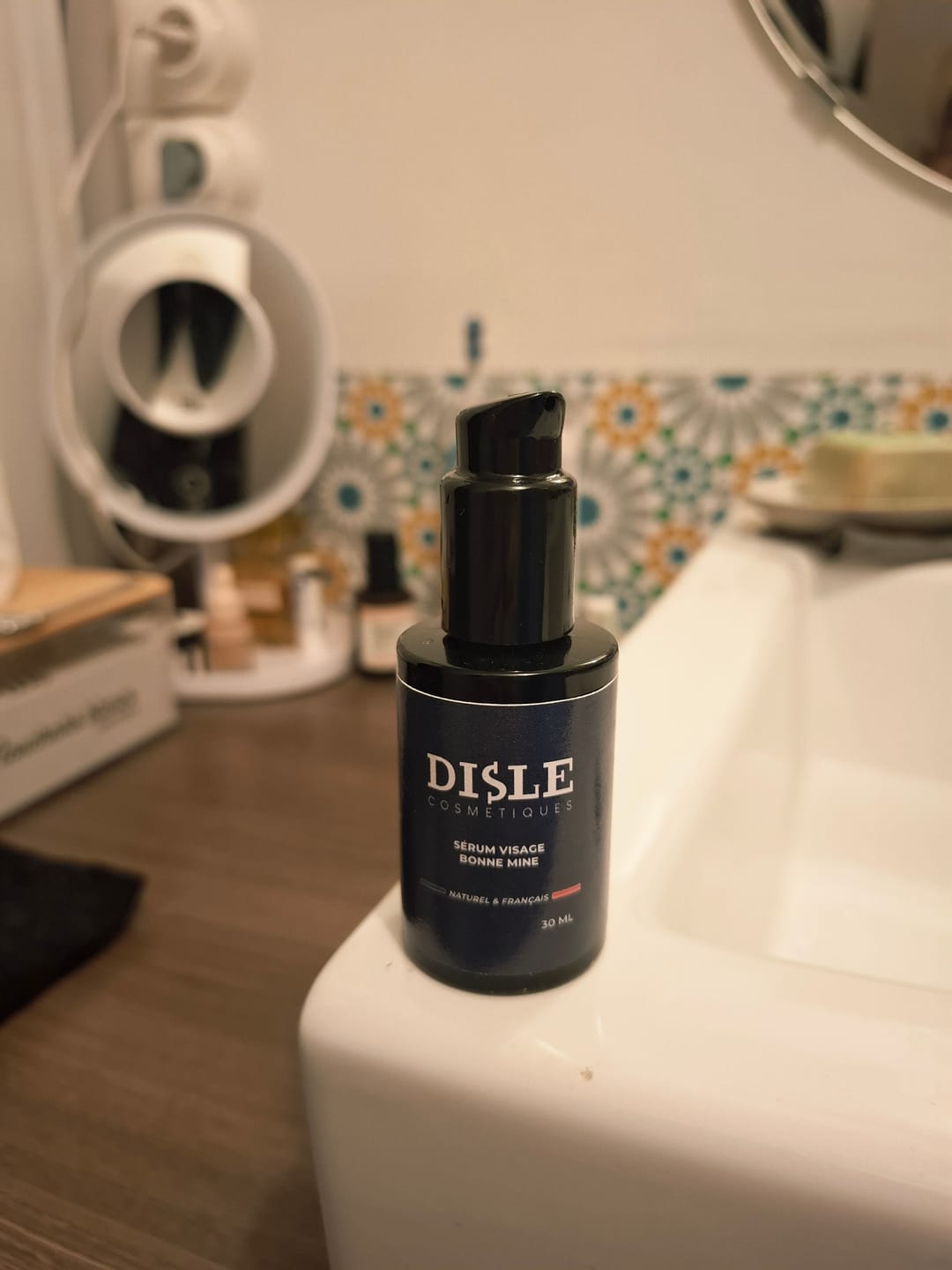 Customer photo review of CRÈME HYDRATANTE VISAGE À LA ROSE