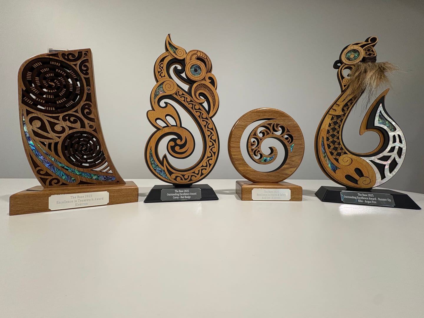 Customer photo review of Maori Waka Canoe Stern Leadership Trophy