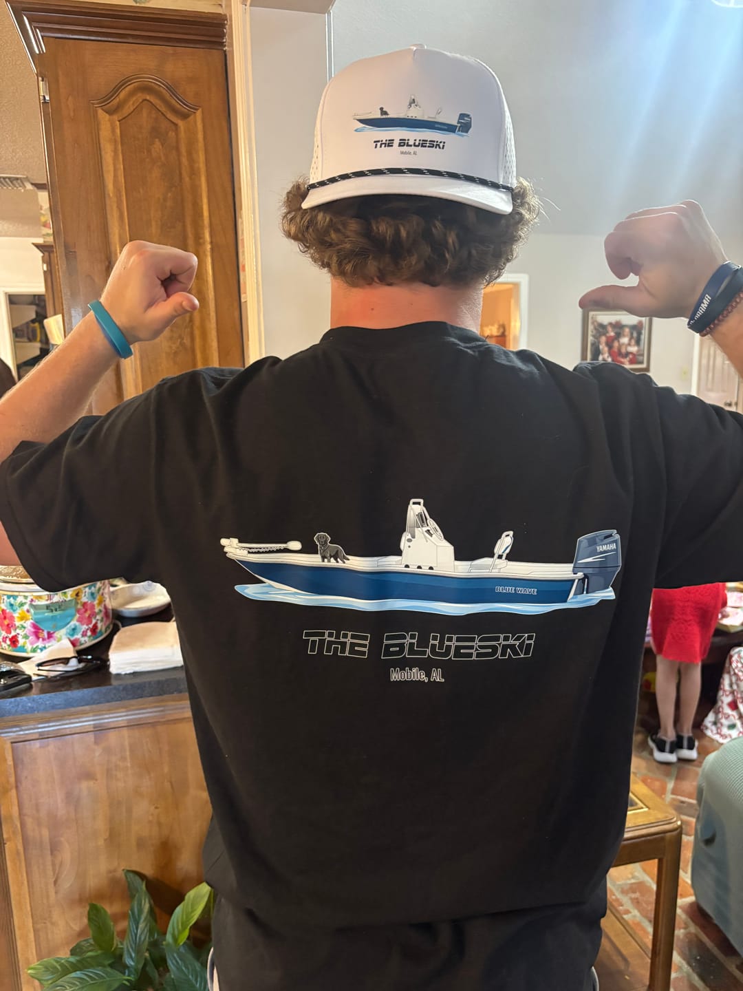 Customer photo review of Custom 5 Panel Rope Hat