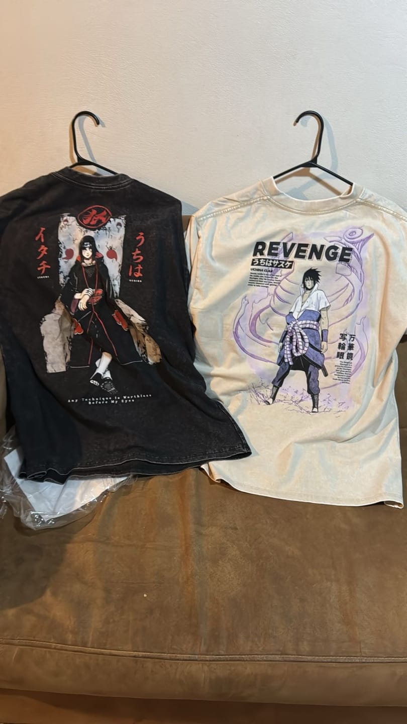 Customer photo review of Camisa Uchiha Itachi - Naruto