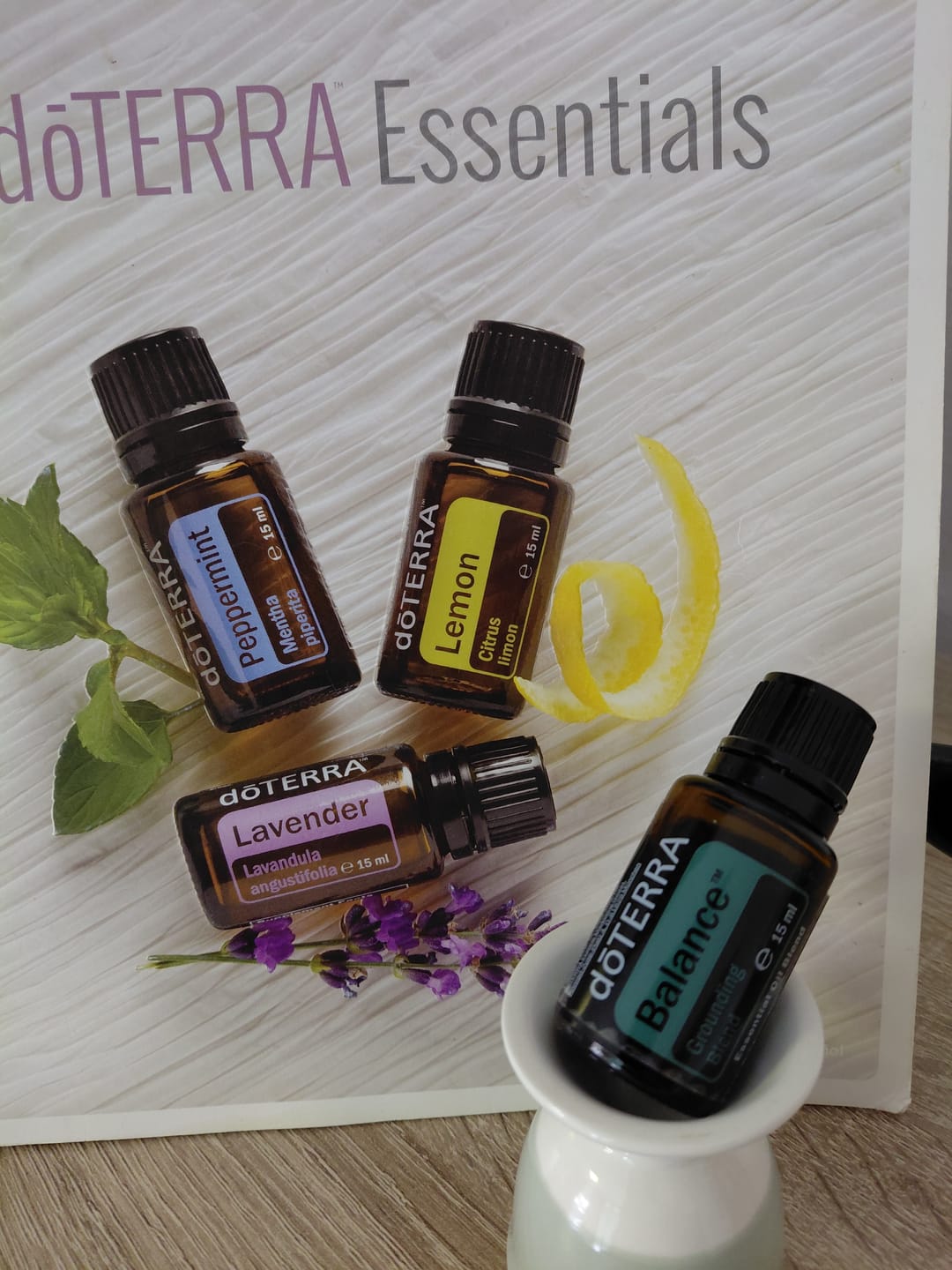 Customer photo review of Mezcla Exclusiva de Aceites Esenciales Balance | 15ml dōTERRA