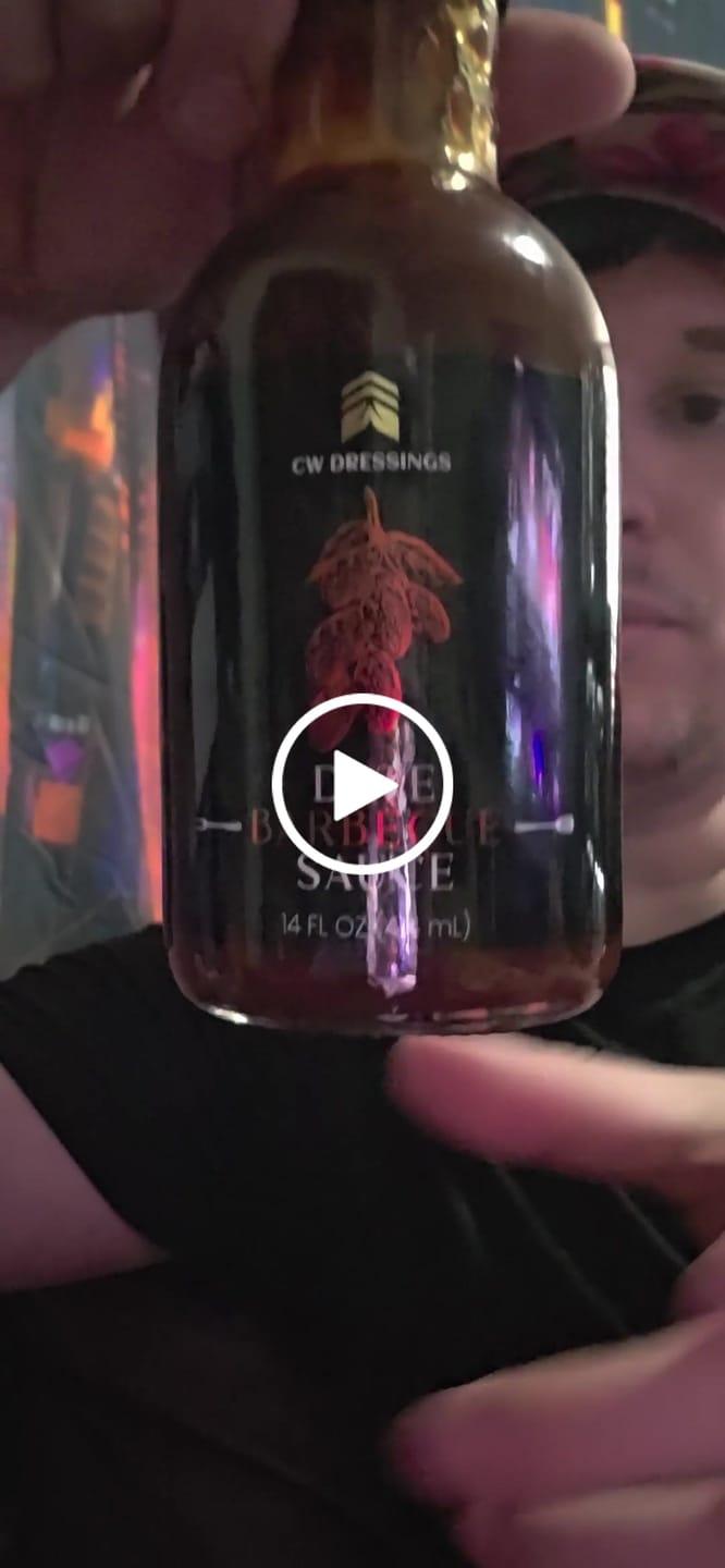 Customer video review of DATE BARBECUE SAUCE