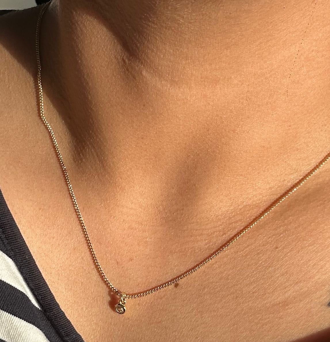 Customer photo review of Collar Birthstone Redondo