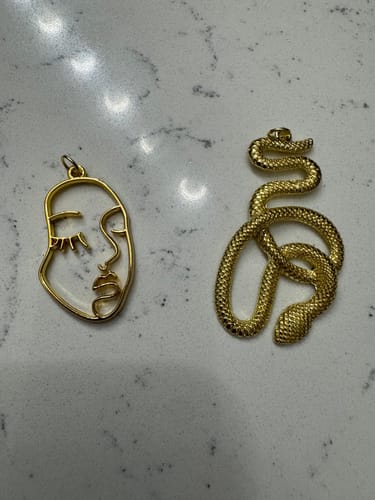 Customer photo review of Serpent Charm (GOLD) – Shed the Old, Rise Again