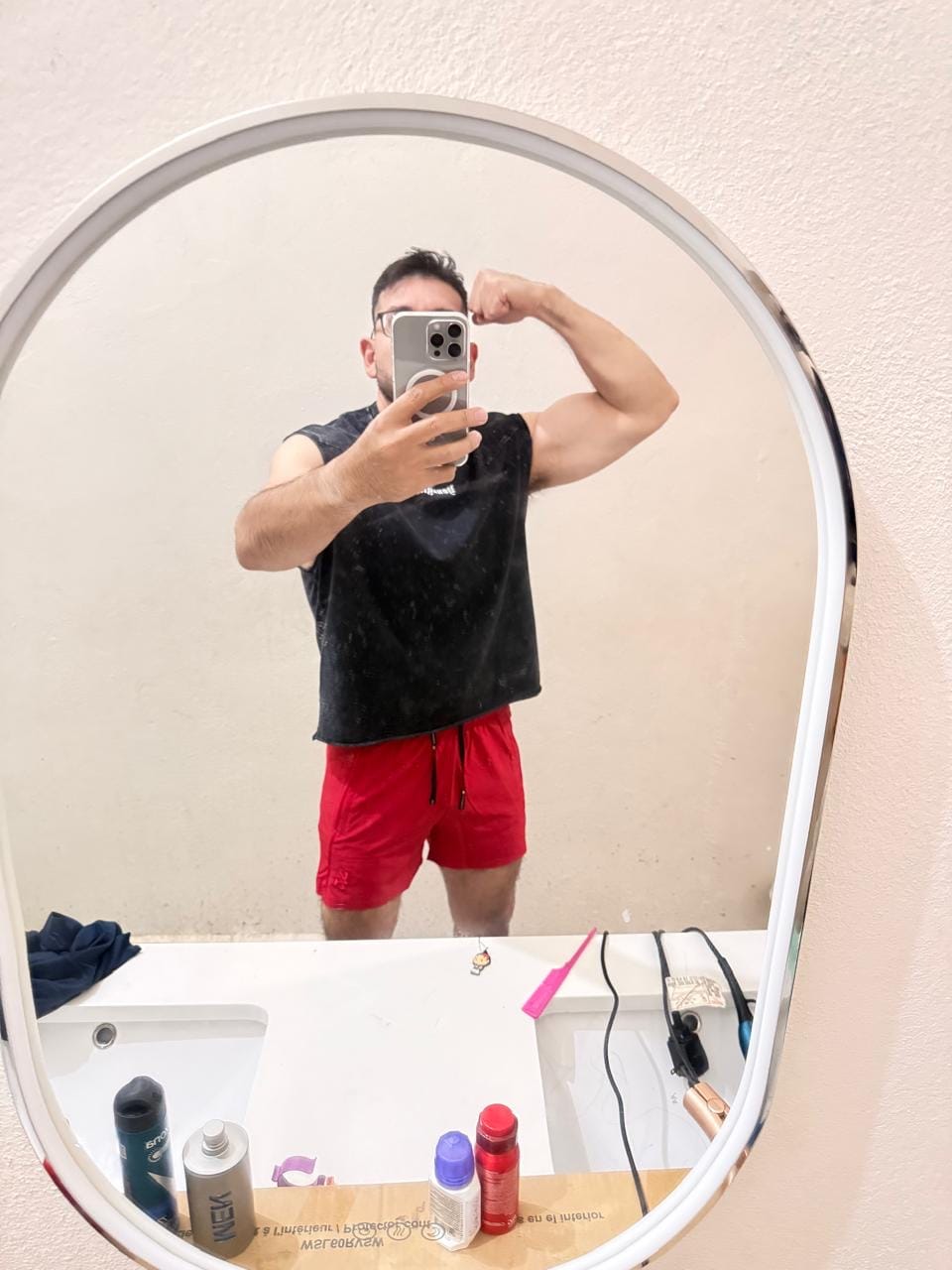 Customer photo review of 101 Bodybuilding Short Shorts