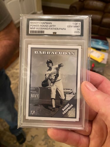 Customer photo review of Custom Graded Card