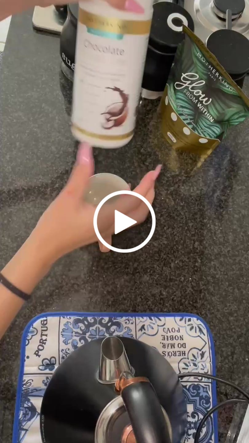 Customer video review of Chocolate Collagen Latte