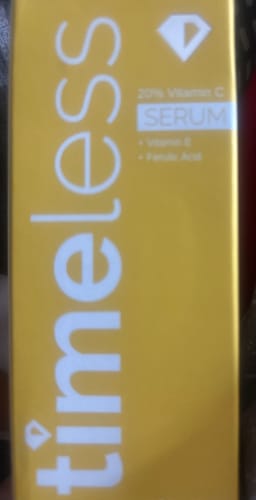 Customer photo review of 20% Vitamin C + E Ferulic Acid Serum