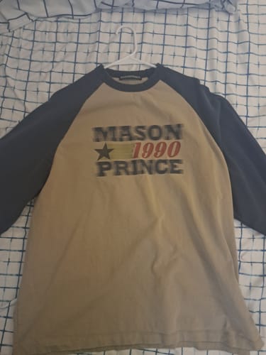 Customer photo review of MASONPRINCE "1990" Contrast Long Sleeve