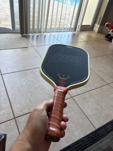 Customer photo review of (PRE-ORDER - SHIPPING JANUARY 2ND) The Loco 16mm Pickleball Paddle- Elongated