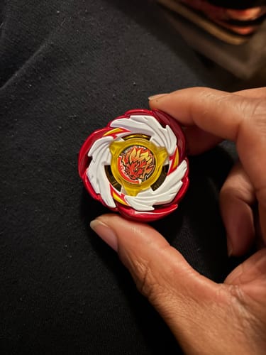 Customer photo review of [Back-Order October 12th] Takara Tomy Beyblade X CX-00 Pegasus Blast ATr Starter - Metal Coat Red