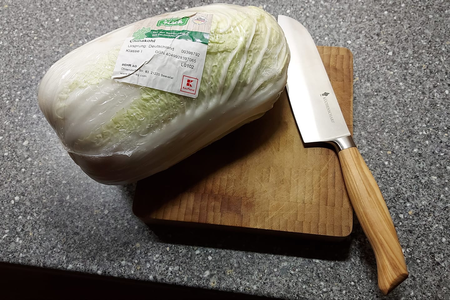 Customer photo review of Küchenscharf Santoku 16 cm (100% Solinger Handwerkskunst)
