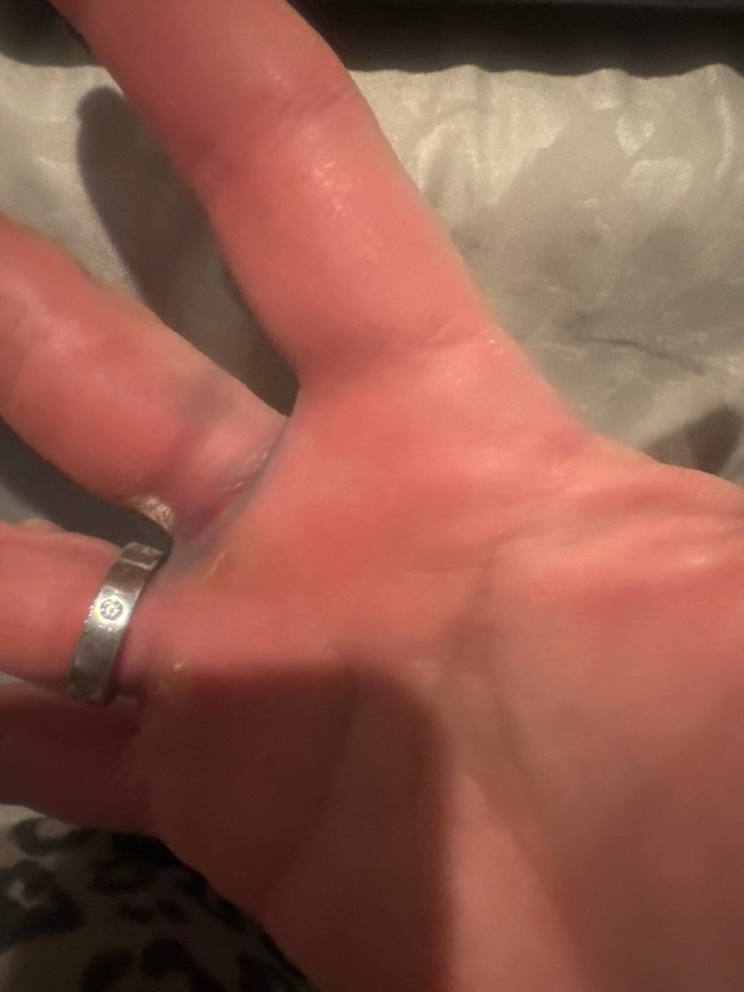 Customer photo review of Vintage Boho Chic Pearl Ring