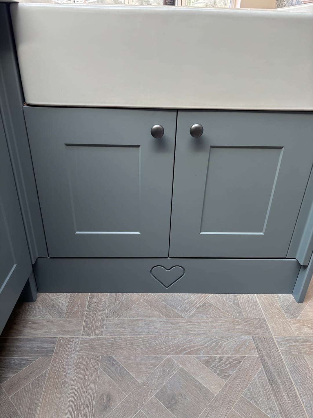 Customer photo review of Classic Cast Iron Cupboard Handles