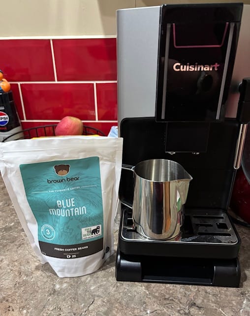 Customer photo review of Medium Roast Coffee - Blue Mountain - Strength 3