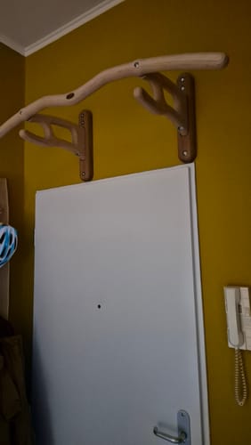 Customer photo review of Snake Station – Pull-Up Station mit Wandabstand