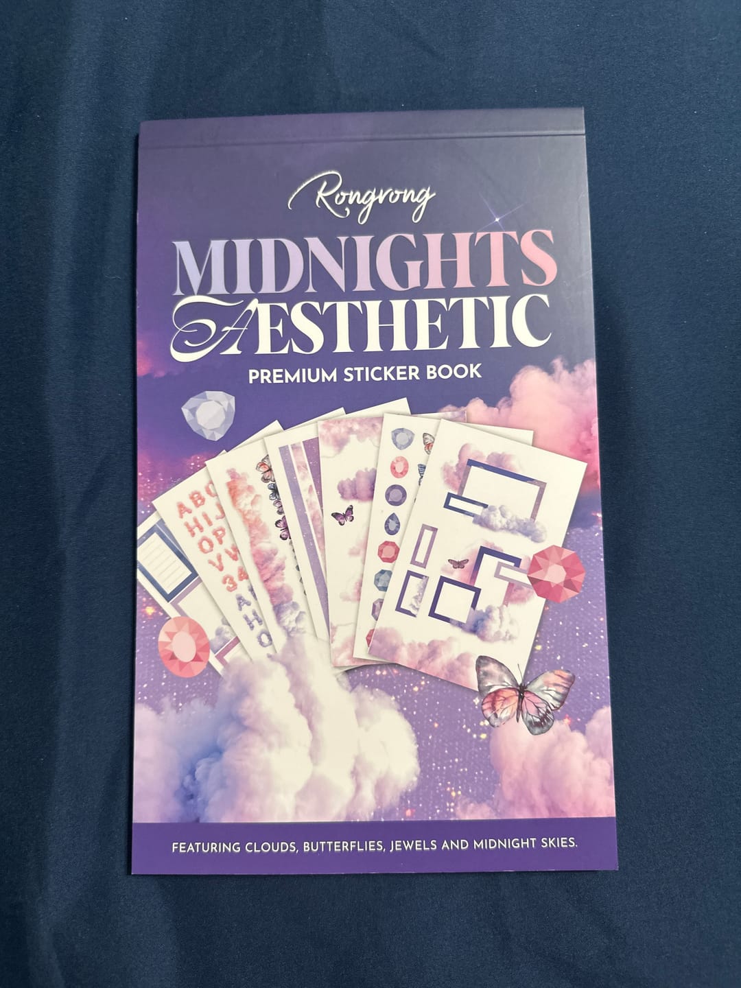 Customer photo review of Midnights Aesthetic Sticker Book [EVERYDAY]