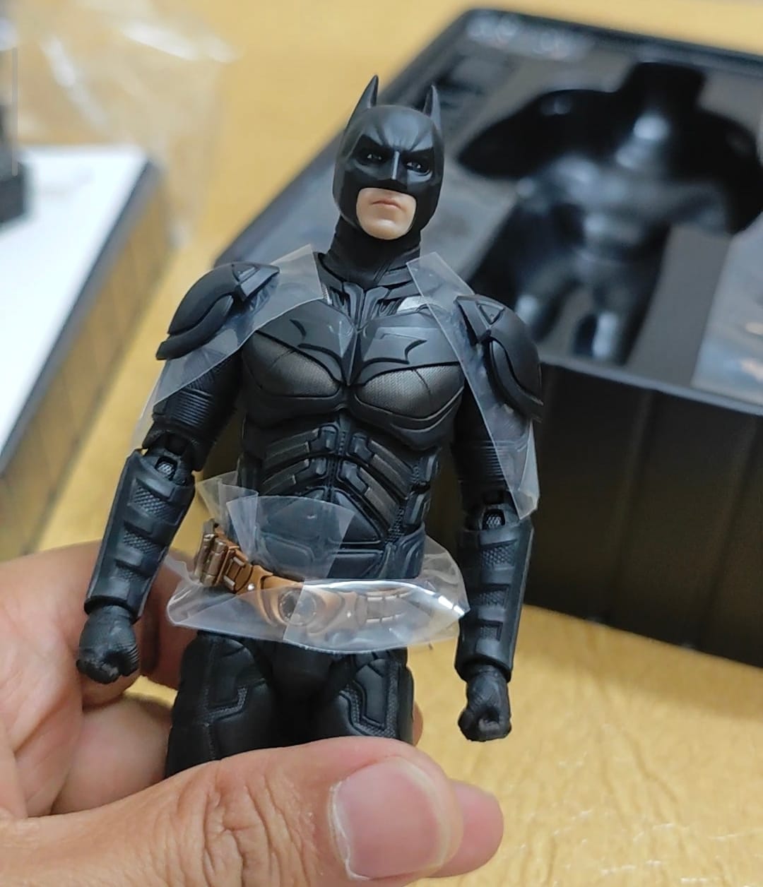 Customer photo review of Batman (TDKR) 1/12 Scale Figure - Deluxe & Standard