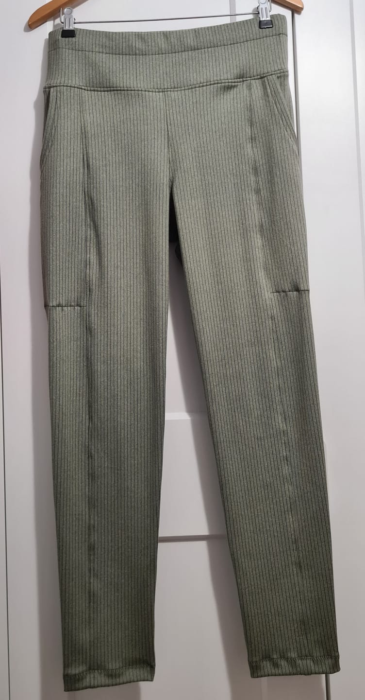 Customer photo review of Narrow Stripes Brushed Soft Knit Fabric