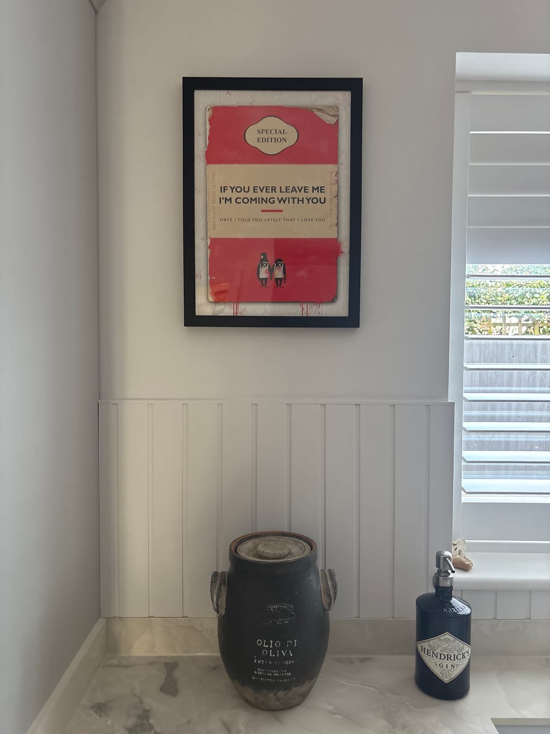 Customer photo review of Personalised Book Cover Art Print (Family Edition) New Colours!