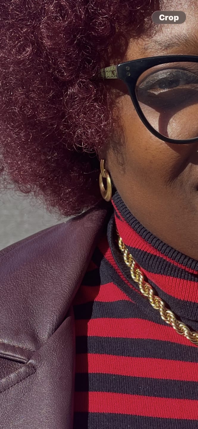 Customer photo review of The Hamptons Earrings