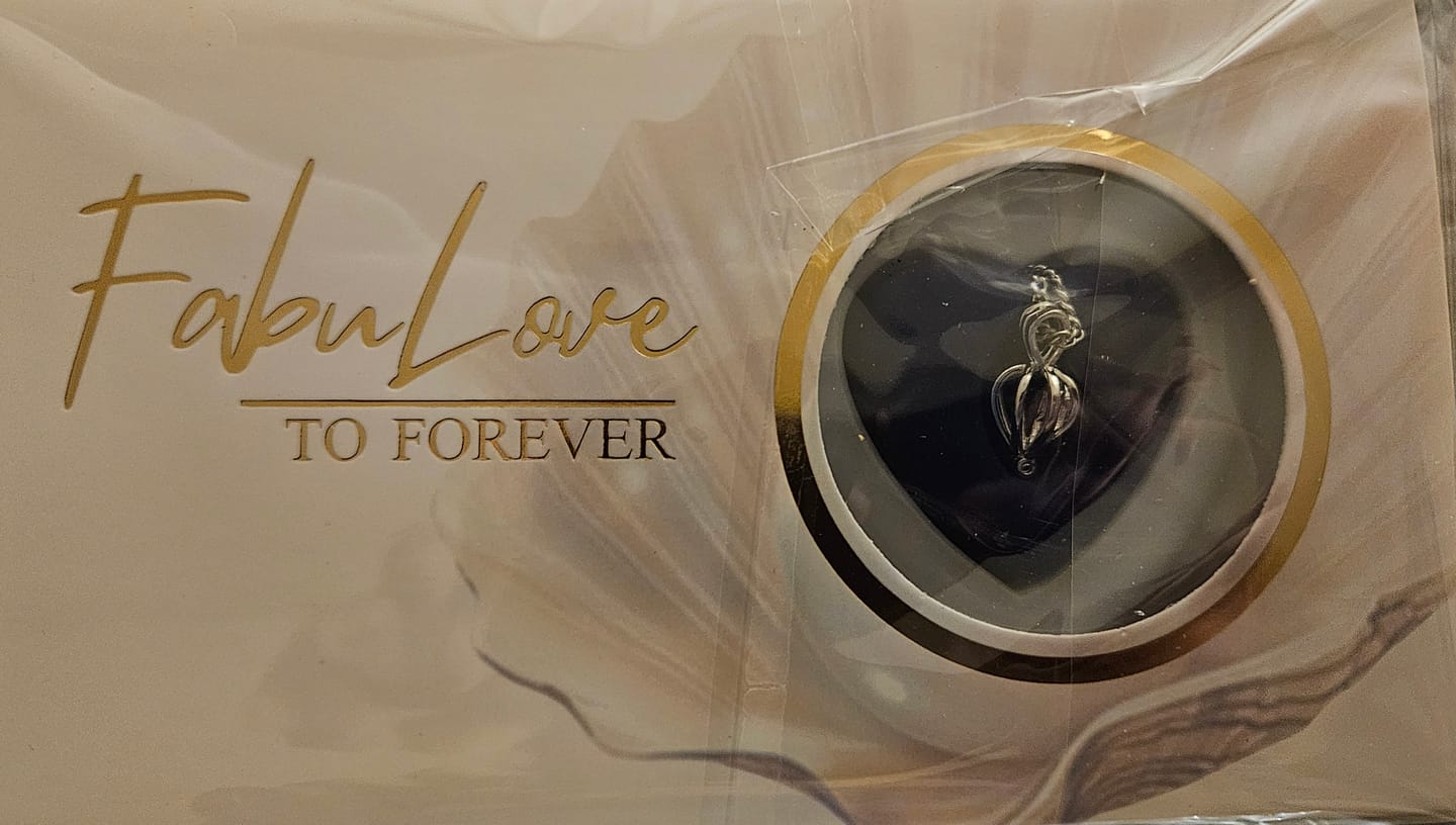 Reseña con foto de cliente del Kit de collar de perlas FabuLove