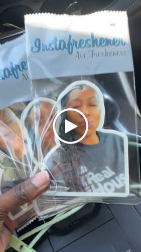 Customer video review of Custom Air Freshener - 50% OFF
