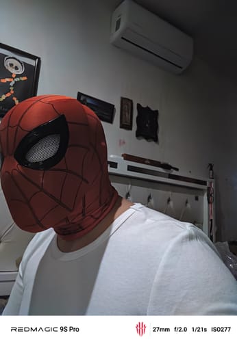 Customer photo review of The OG Spidey Gear™ - Winking Mask