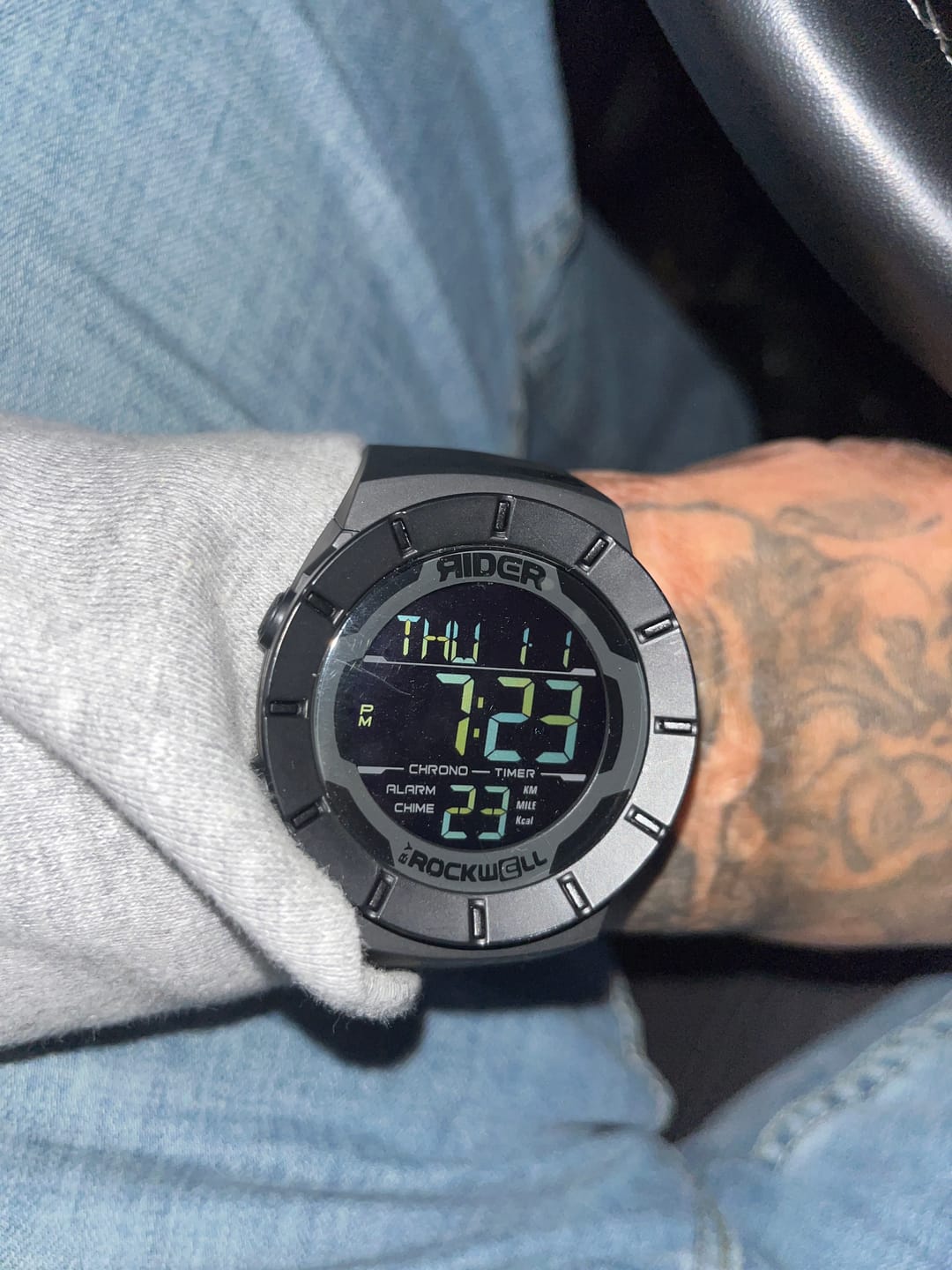 Customer photo review of 80Eighty® + Rockwell® Coliseum Watch