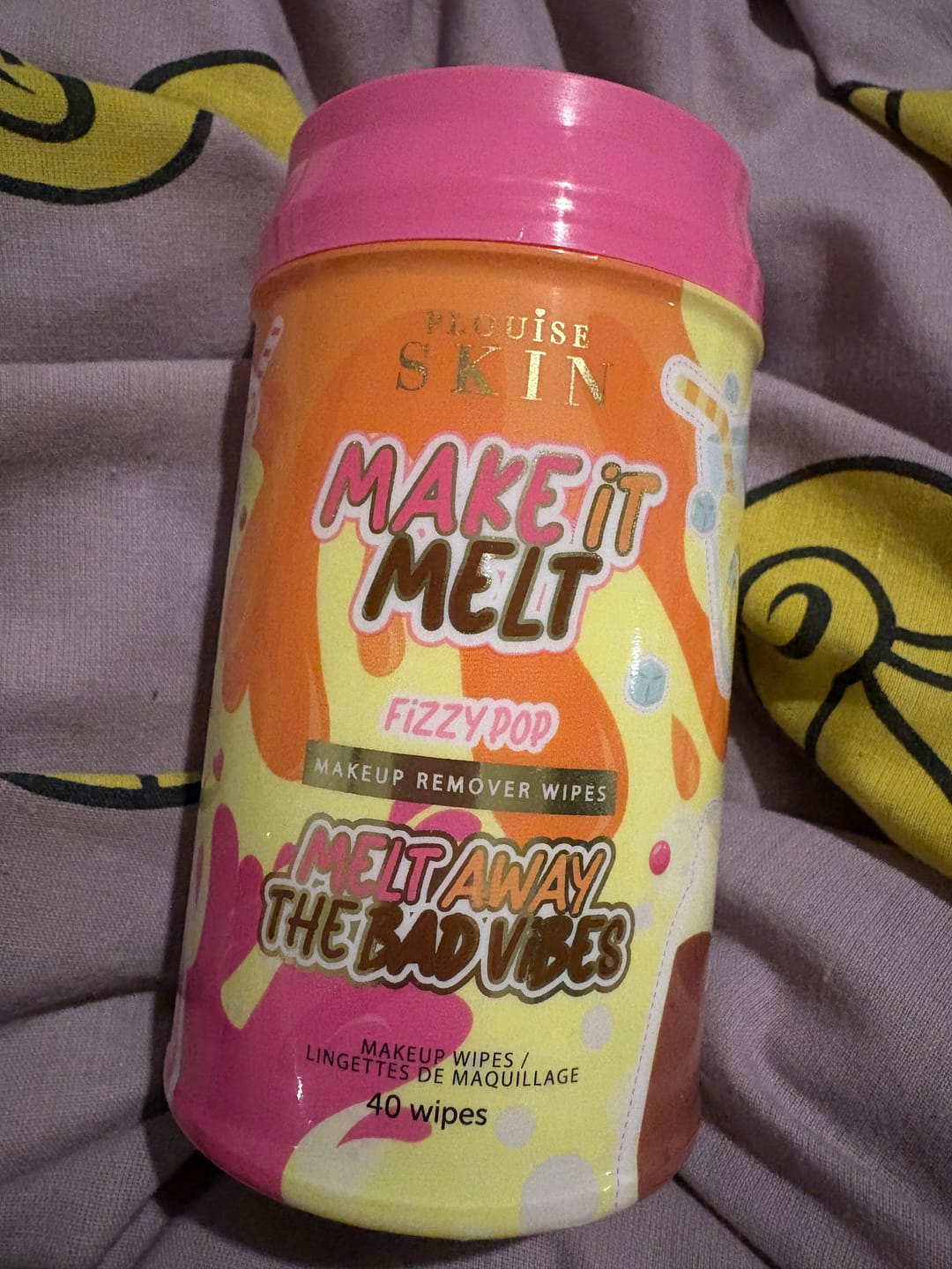 Customer photo review of P.Louise Make It Melt Makeup Remover Wipes