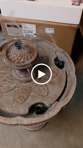 Customer video review of Ballare Dancing Waters Fountain
