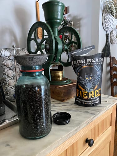 Customer photo review of Fierce™ - Highly Caffeinated Dark Roast