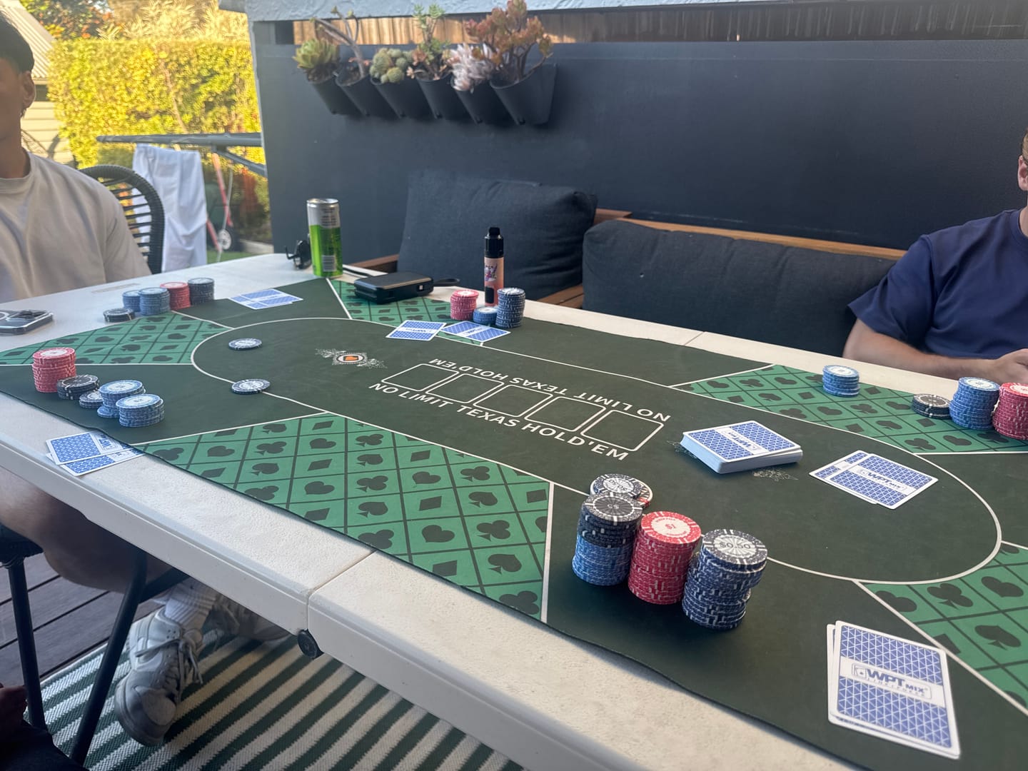 Customer photo review of Custom Ceramic Poker Chips